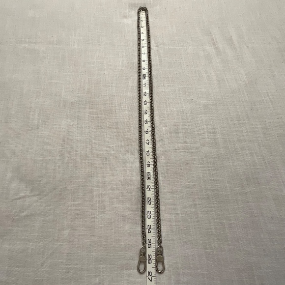 Replacement Silver Chain Crossbody Strap L;54” NWOT - Picture 8 of 10
